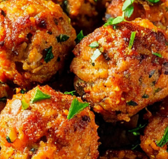 Turkey and Sweet Potato Meatballs