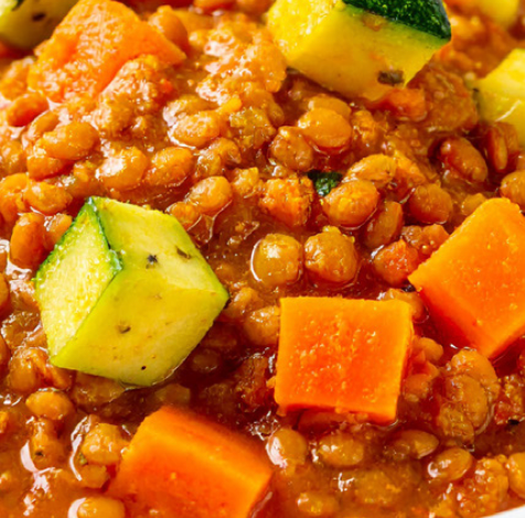 Lentil & Veggie Pup Stew