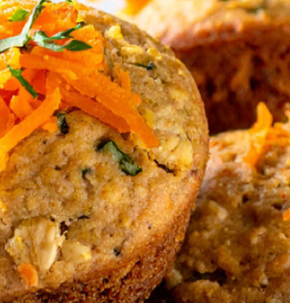 Carrot & Zucchini Pupcakes