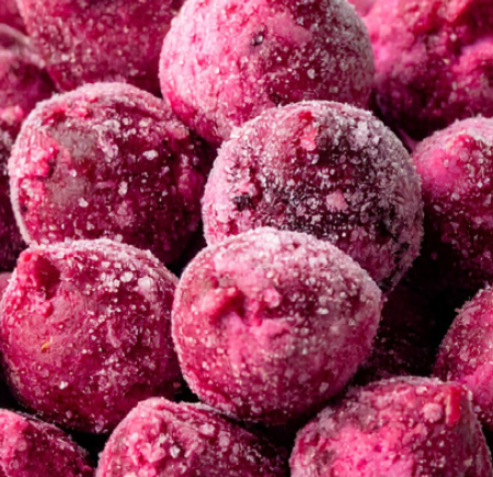 Cottage Cheese & Berry Frozen Drops