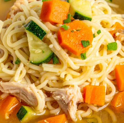 Ramen Noodles (Dog-Friendly)